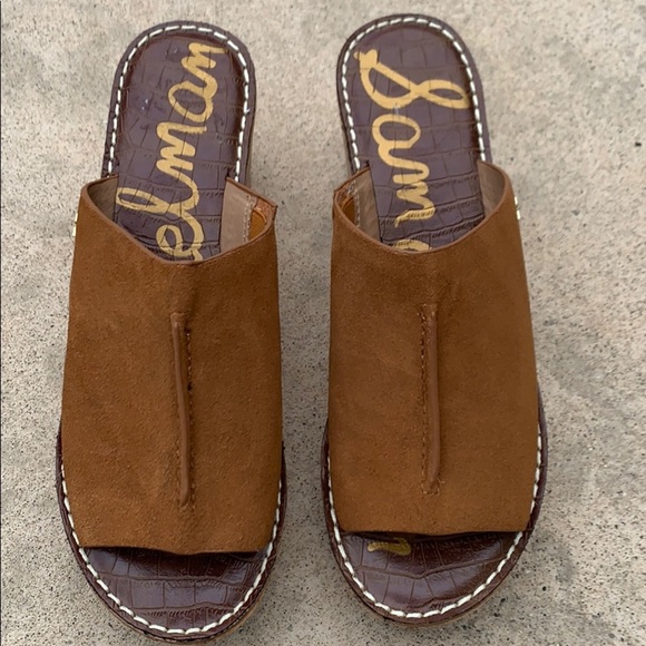 💚Sam Edelman Ranger Cork Wedge Platform Size 8.5 - Picture 2 of 8